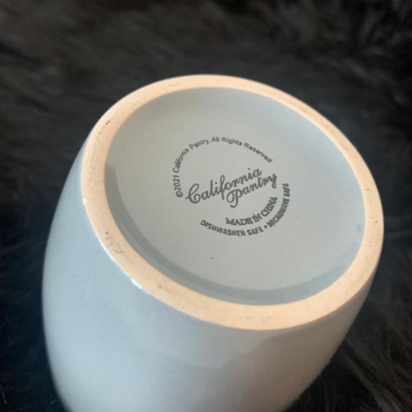 California Pantry Christmas White & Gray  Mittens Mug - Picture 5 of 6